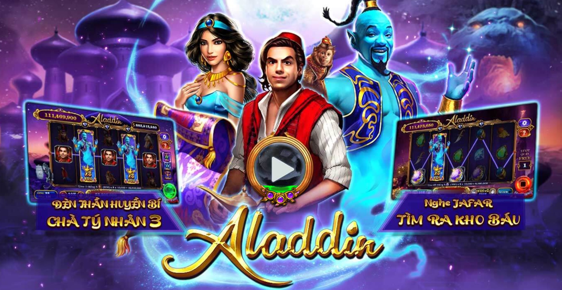 Một vài ưu điểm của game nổ hũ Aladdin trên May88