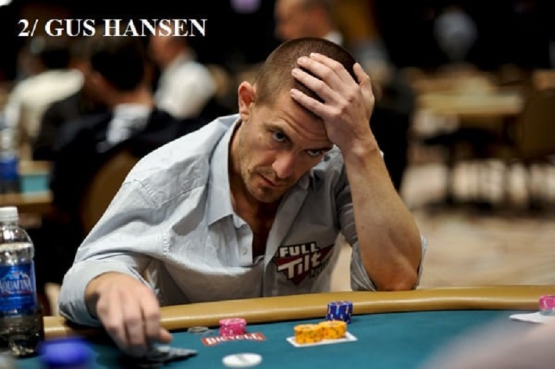 Game thủ Poker Gus Hansen mất 18 triệu USD